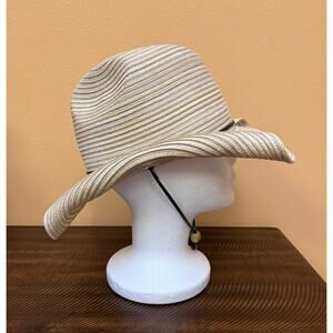 Scala Luca cowgirl hat NWOT Handcrafted shapable vegan leather one size womens